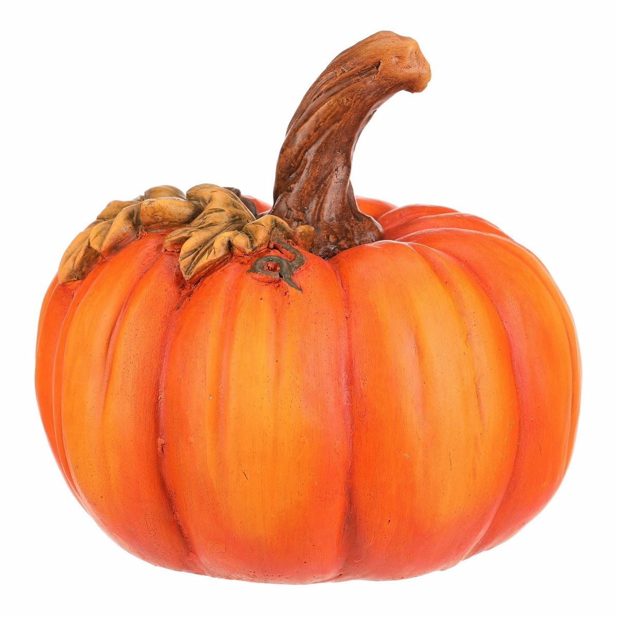 Jesenná dekorácia Tekvica s lístkami