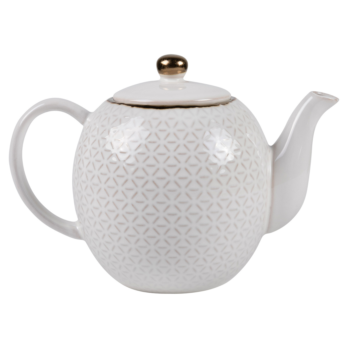 Kameninová čajová kanvica Zig-Zag