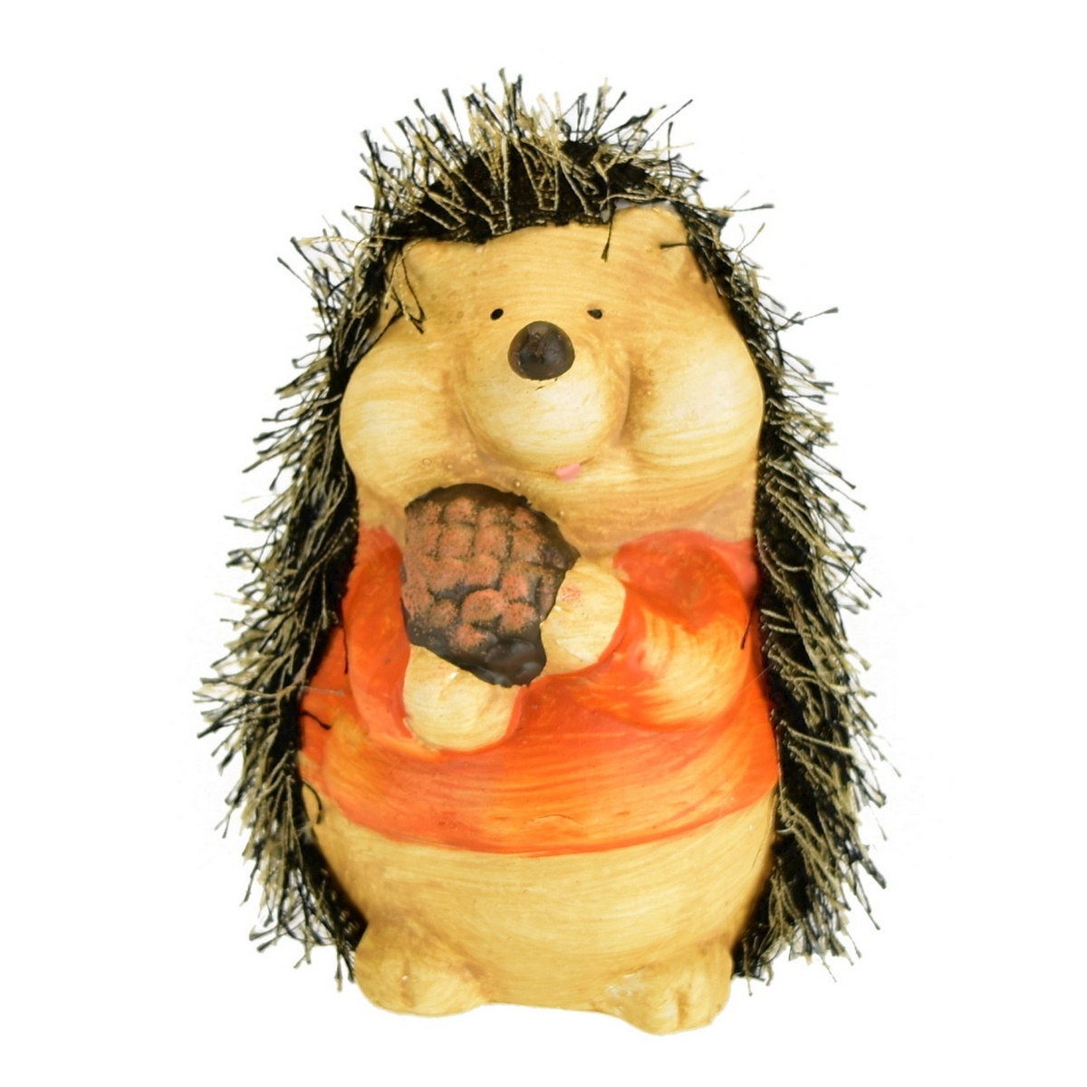 Keramická dekorácia Ježko so šiškou