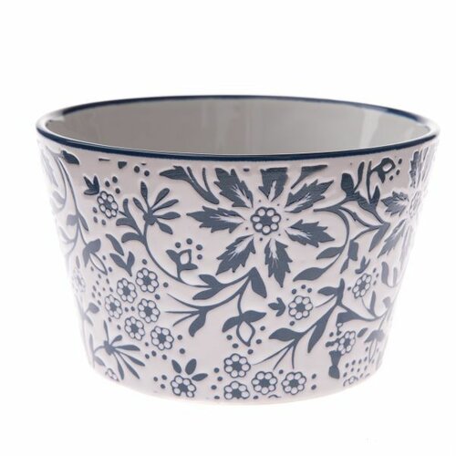 Keramická miska Modrý kvet