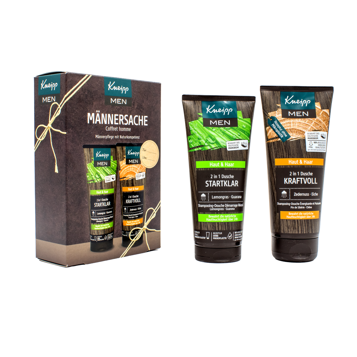 Kneipp Darčeková sada Sprchové gély pre mužov 2 x 200 ml Kneipp Darčeková sada Sprchové gély pre mužov 2 x 200 ml