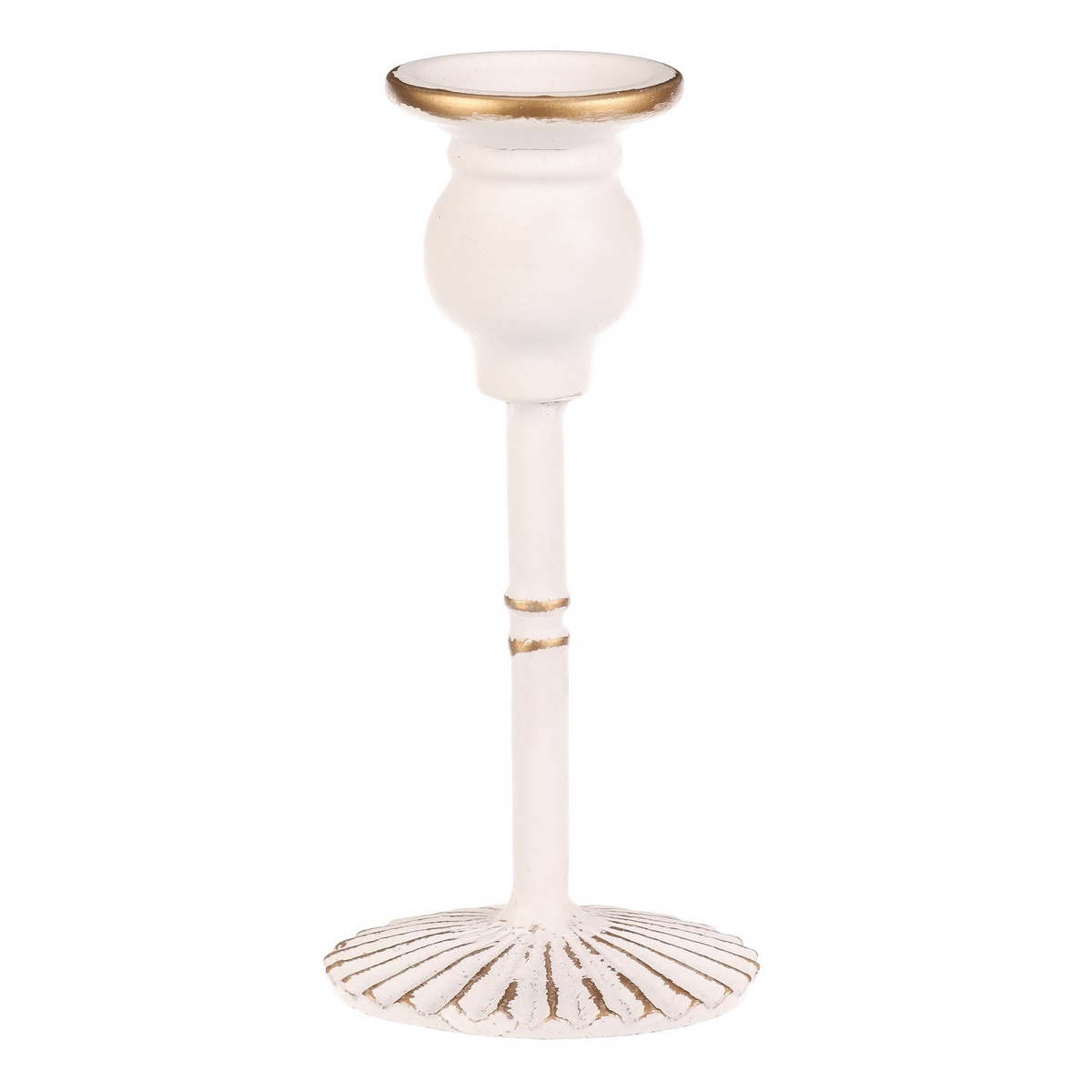 Kovový svietnik na kónickú sviečku 17 cm Kovový svietnik na kónickú sviečku 17 cm