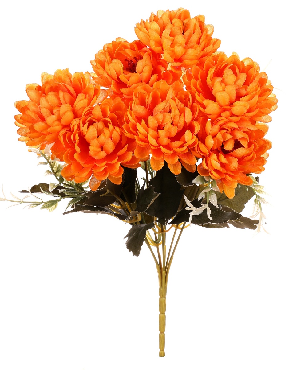 Kytica Chryzantém oranžová