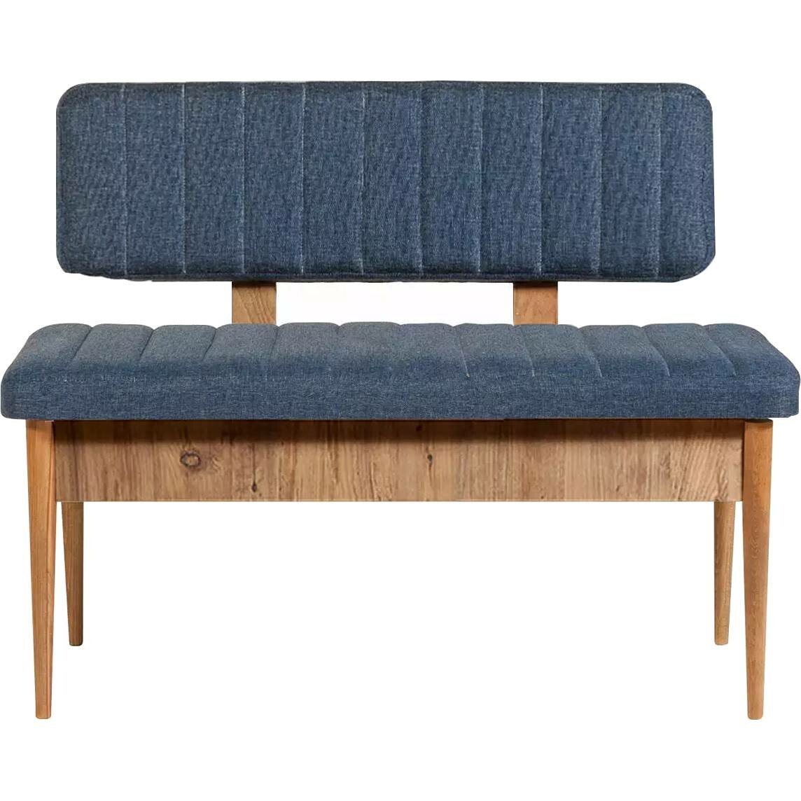 Lavica Vina Dark Blue and Atlanitc Pine
