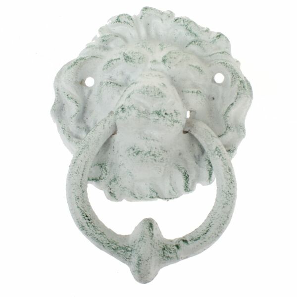 Liatinové klopadlo Lion biela