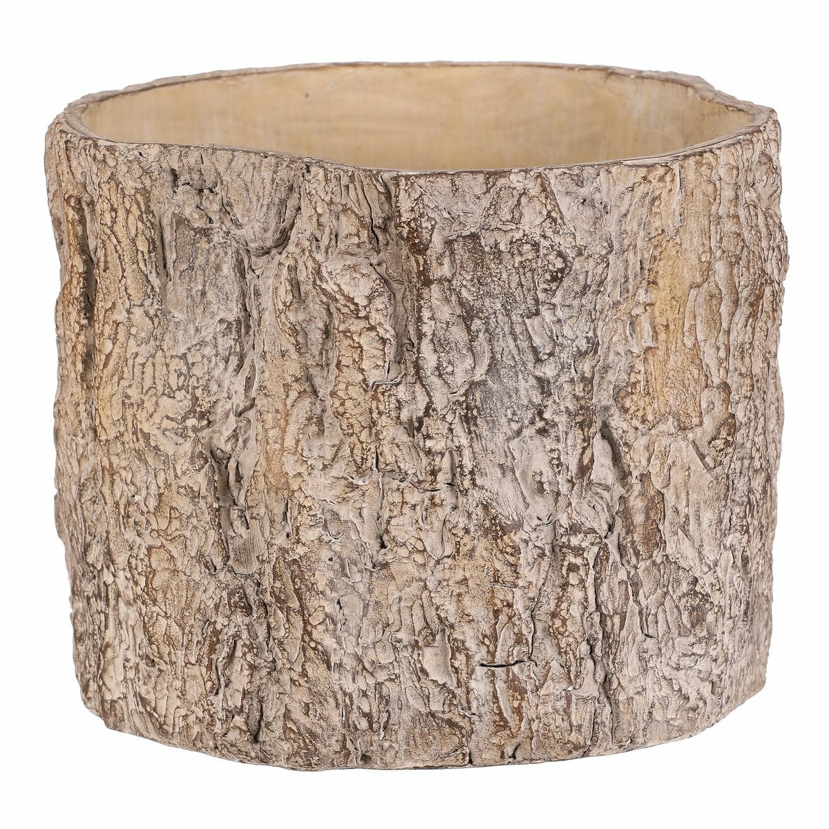 Obal na kvety imitácia drevenej kôry