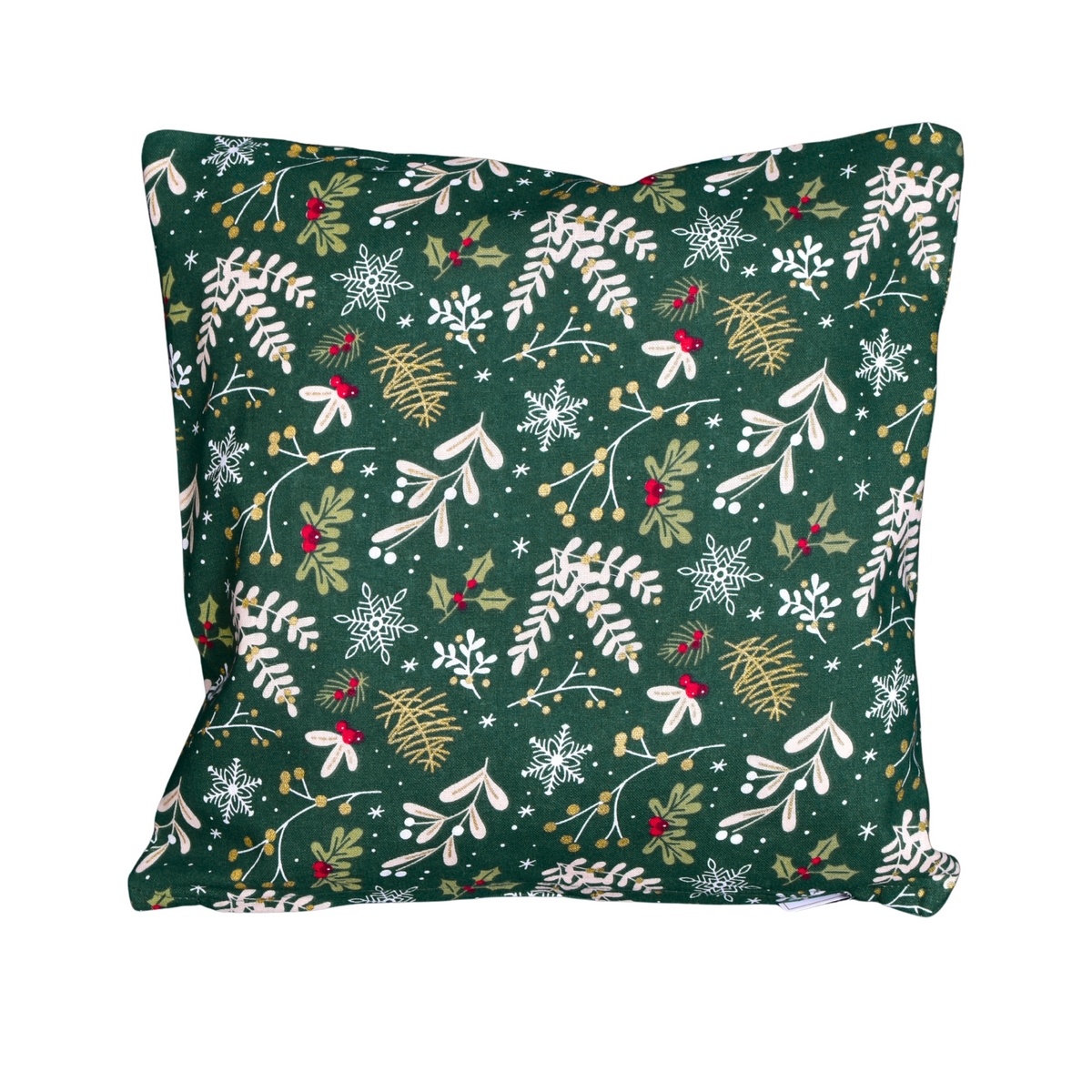 Forbyt Obliečka na vankúš Zelené Vianoce