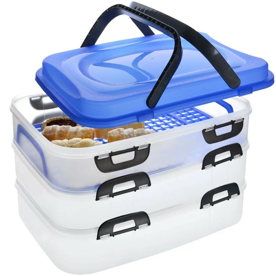 Orion Prenosný box na potraviny 3 poschodia 123949