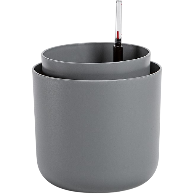 Plastia Samozavlažovací kvetináč Tolita sivá Plastia Samozavlažovací kvetináč Tolita sivá
