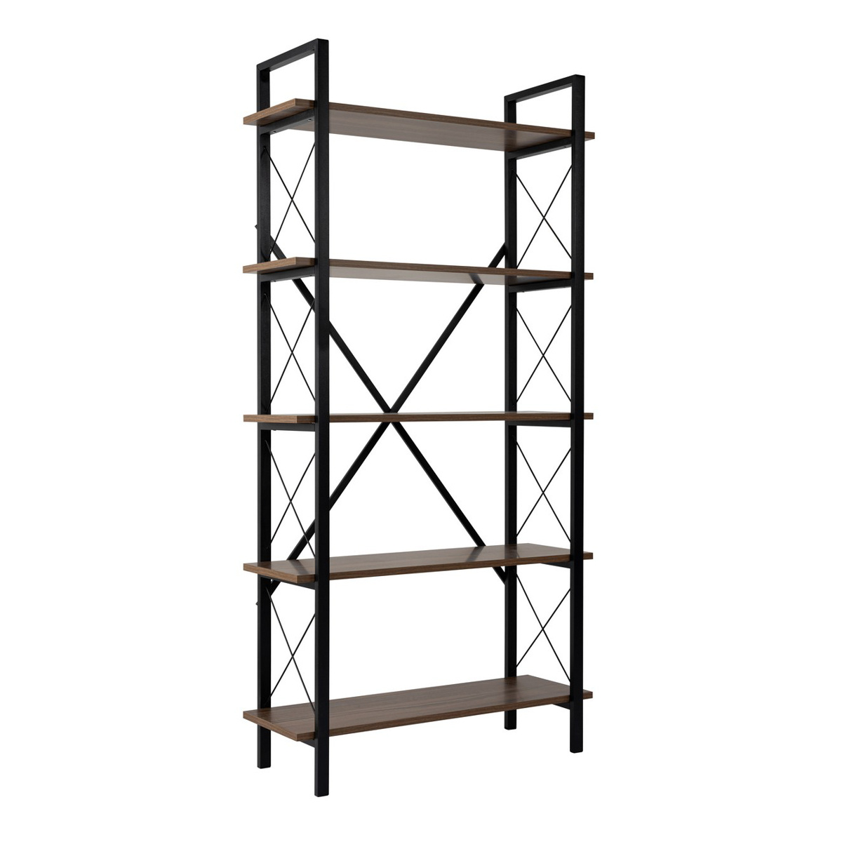 Regál Elysian Walnut and Black