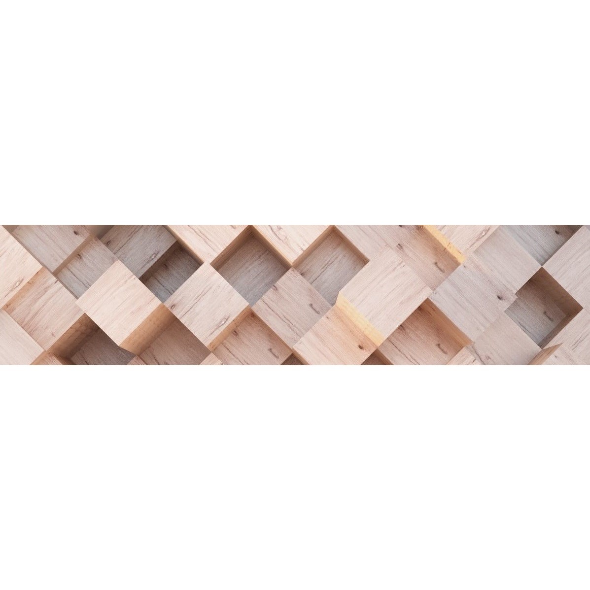 AG Art Samolepiaca bordúra 3D Woody