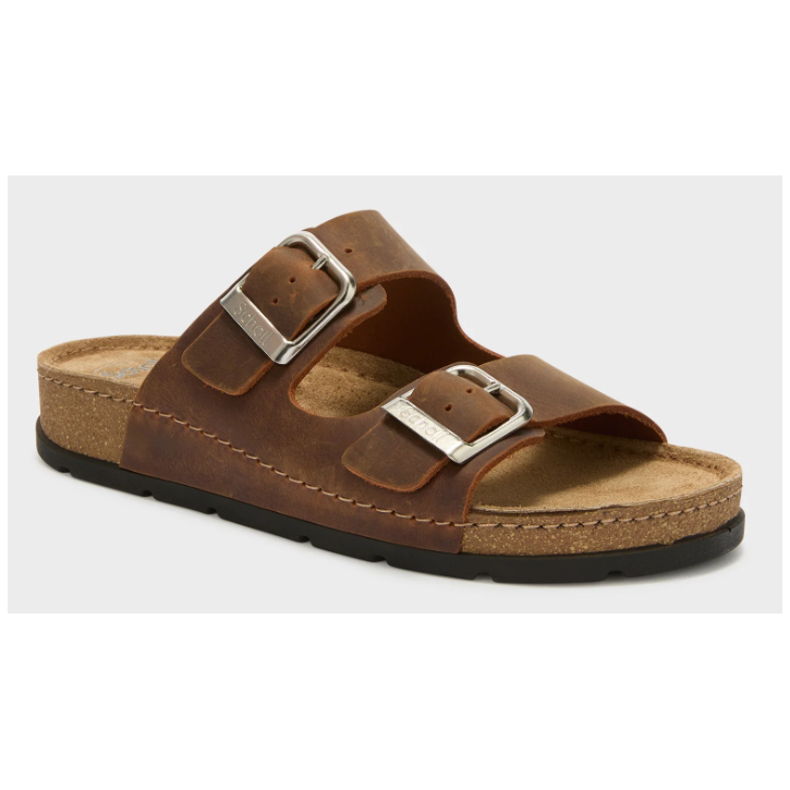 Scholl Pantofle Bora Malaren hnedá Scholl Pantofle Bora Malaren hnedá