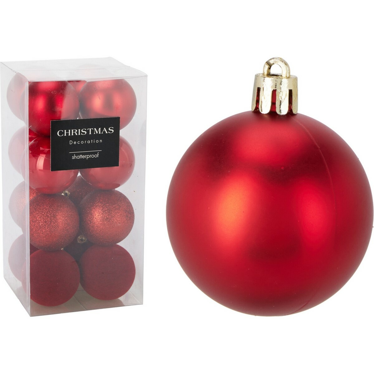 Set 16 ks vianočných ozdôb Festive Sparkles