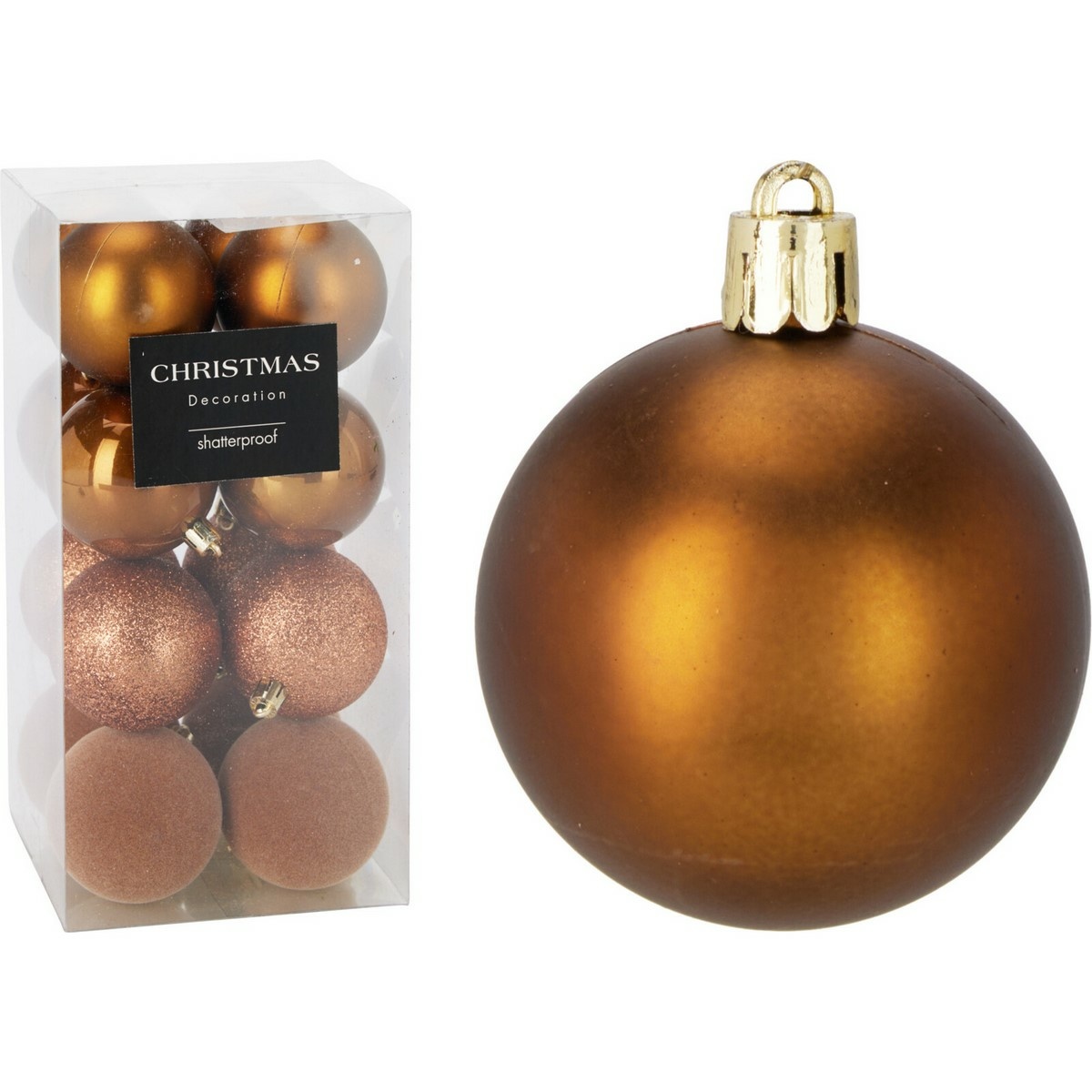 Set 16 ks vianočných ozdôb Festive Sparkles