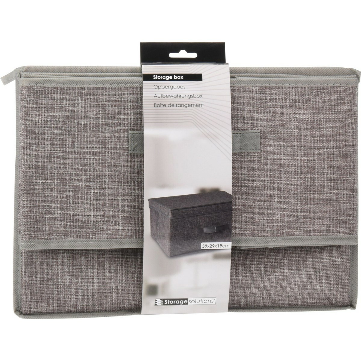 Skladací úložný box s odklopným vekom 39 x 29 x 19 cm Skladací úložný box s odklopným vekom 39 x 29 x 19 cm