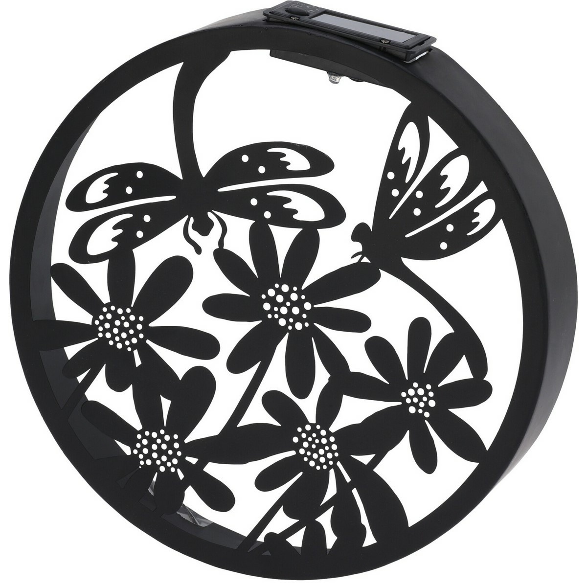 Solárna nástenná dekorácia Vážky 25 x 5 cm