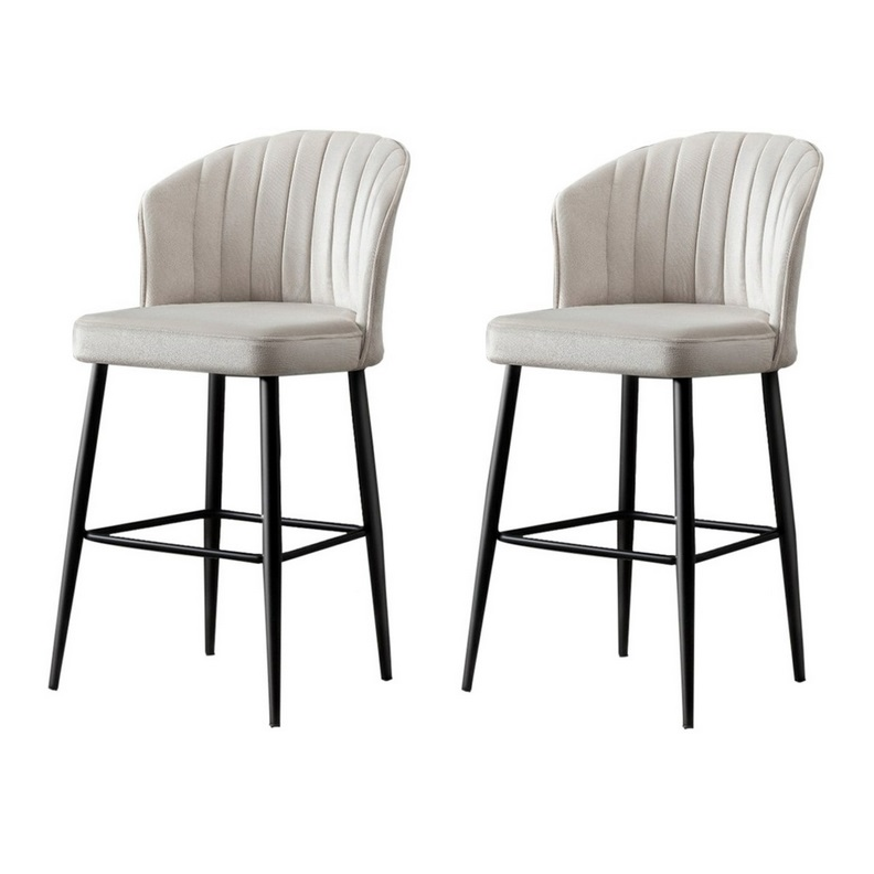 Súprava barových stoličiek Rubi Cream Súprava barových stoličiek Rubi Cream