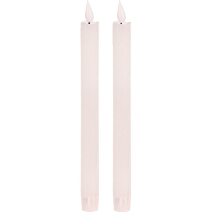 Súprava kónických sviečok s LED osvetlením Súprava kónických sviečok s LED osvetlením