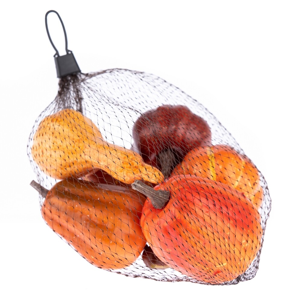 Súprava umelých dekoratívnych tekvíc