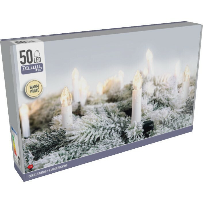 Svetelná vianočná reťaz Genazzano teplá biela Svetelná vianočná reťaz Genazzano teplá biela