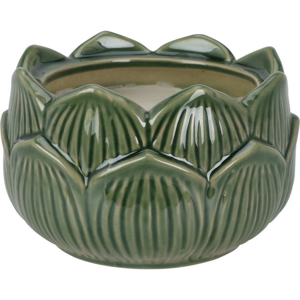 Sviečka v porcelánovom kvetinovom kalíšku 12 x 7 Sviečka v porcelánovom kvetinovom kalíšku 12 x 7