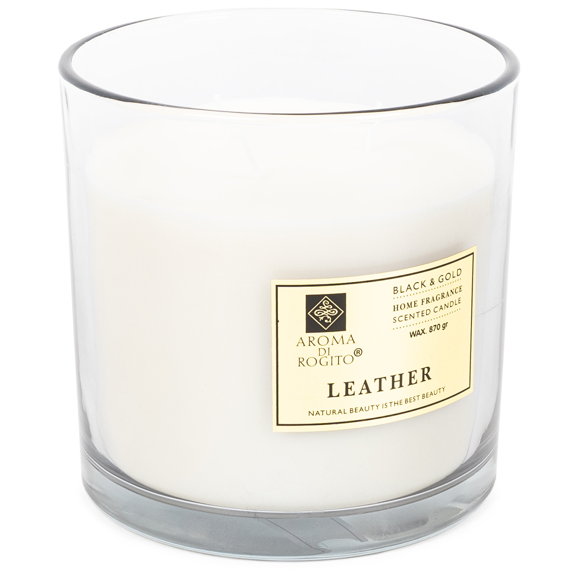 Sviečka v skle Black & Gold Sviečka v skle Black & Gold