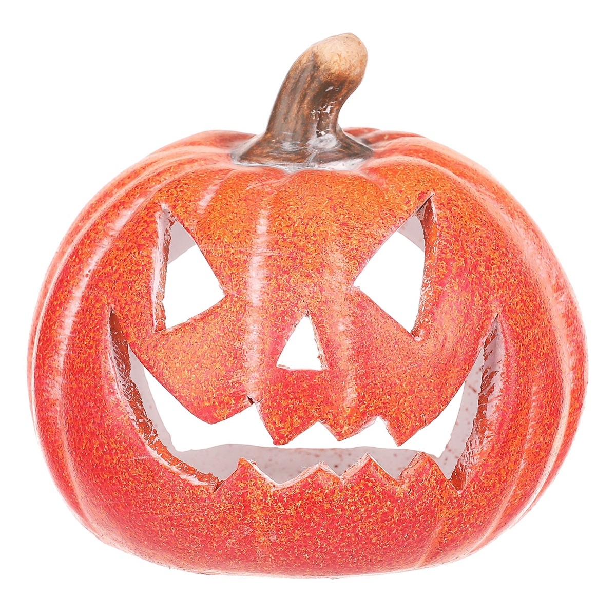 Svietnik Tekvička s tvárou malá oranžová