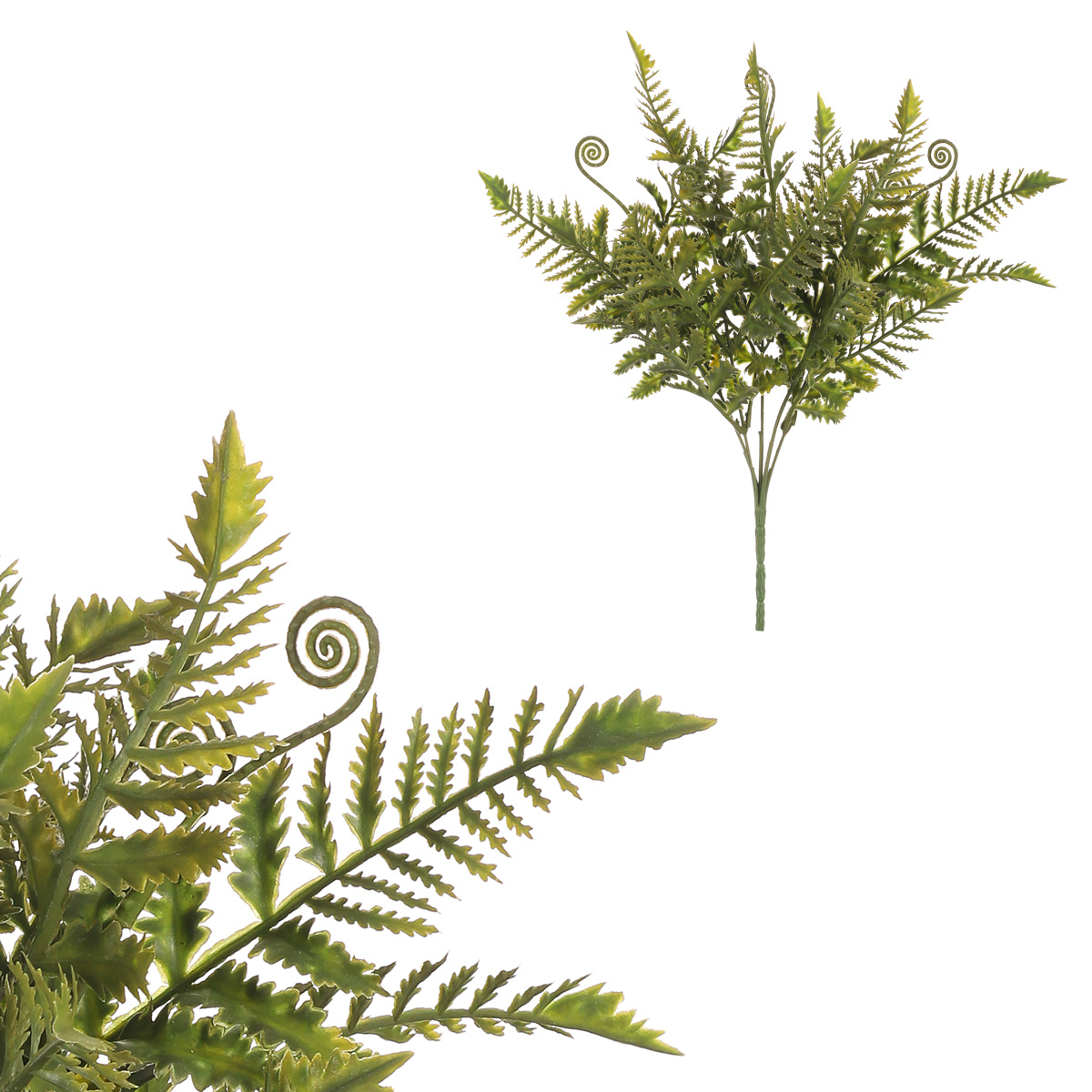 Umelý trs Mladé papradie zelená