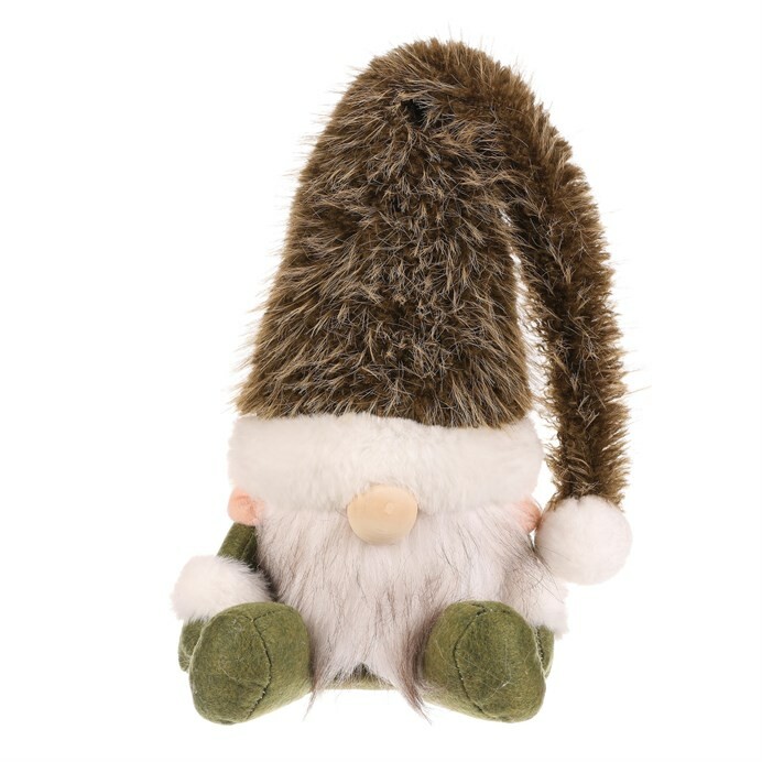 Vianočná dekorácia Škriatok sediaci Vianočná dekorácia Škriatok sediaci