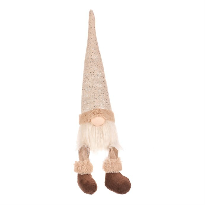 Vianočná dekorácia Škriatok visiace nohy Vianočná dekorácia Škriatok visiace nohy