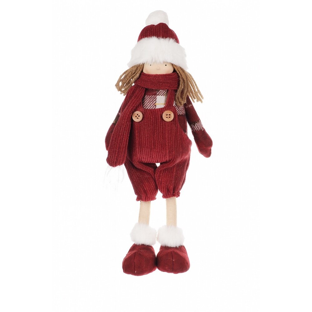 Vianočná dekorácia látkové dievčatko Lacláče Vianočná dekorácia látkové dievčatko Lacláče