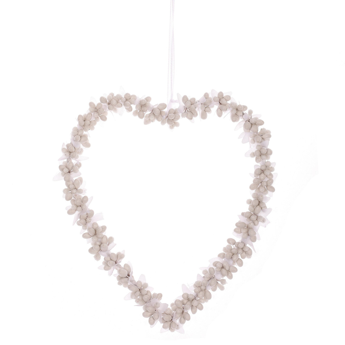 Závesné srdce z bobúľ