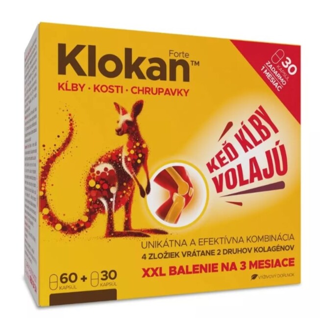 Klokan XXL - 60 + 30 cps