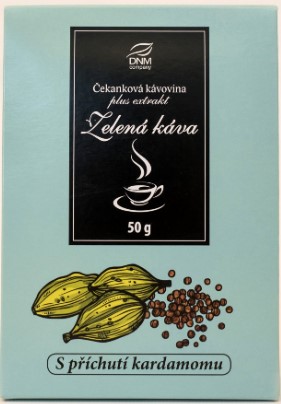 Zelená káva s kardamonom Zelená káva s kardamonom