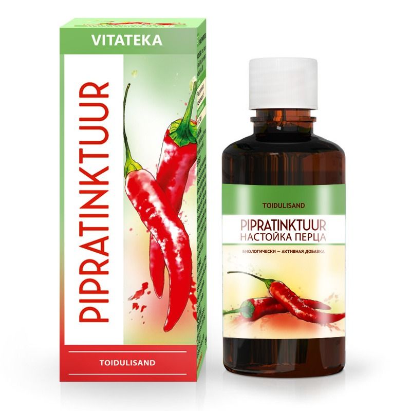 Tinktúra z červenej papriky – 25 ml – Vitateka