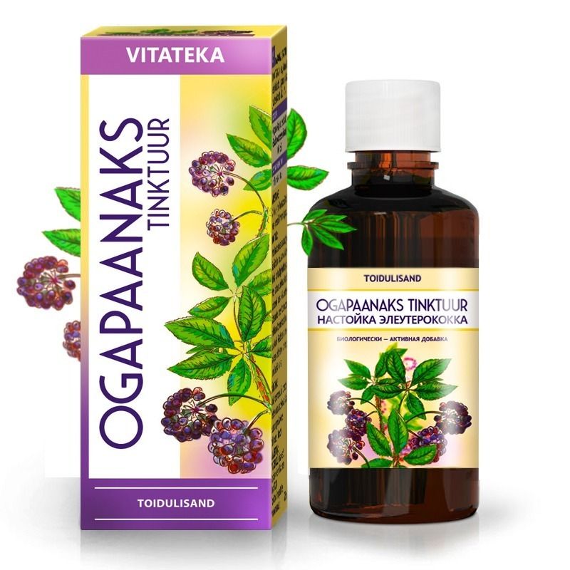 Tinktúra z koreňa eleuterokoka – 25 ml – Vitateka