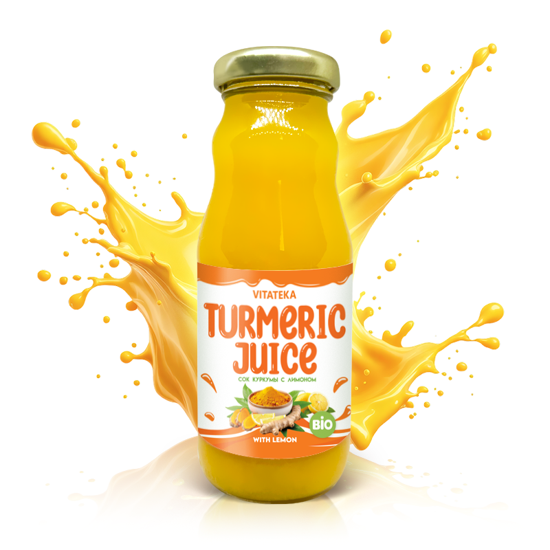 Šťava z kurkumy – 200 ml – Vitateka