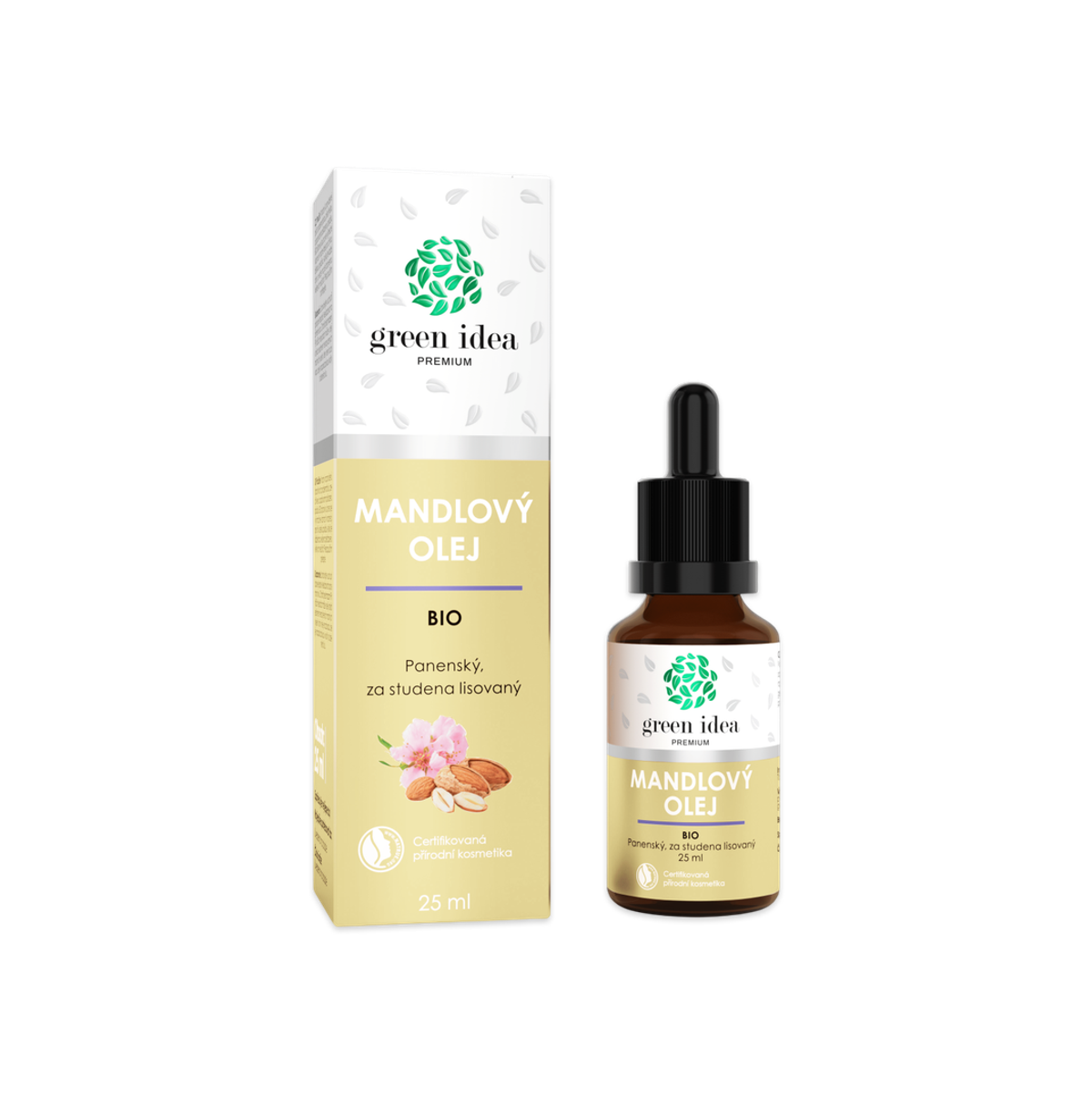 BIO mandľový olej – 25 ml – Green idea