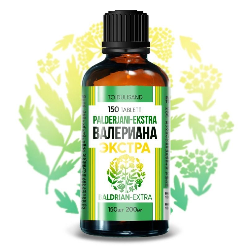 Valeriána extrakt 200 mg - 150 tabliet - Vitateka