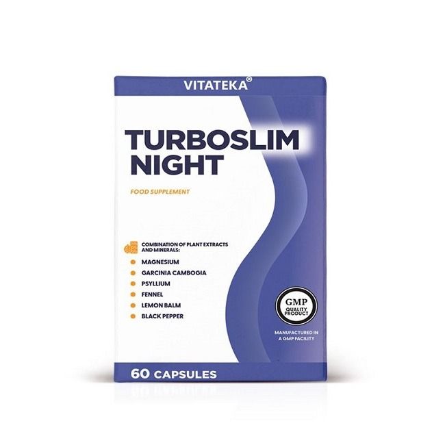 Turboslim Night - 60 kapsúl - Vitateka