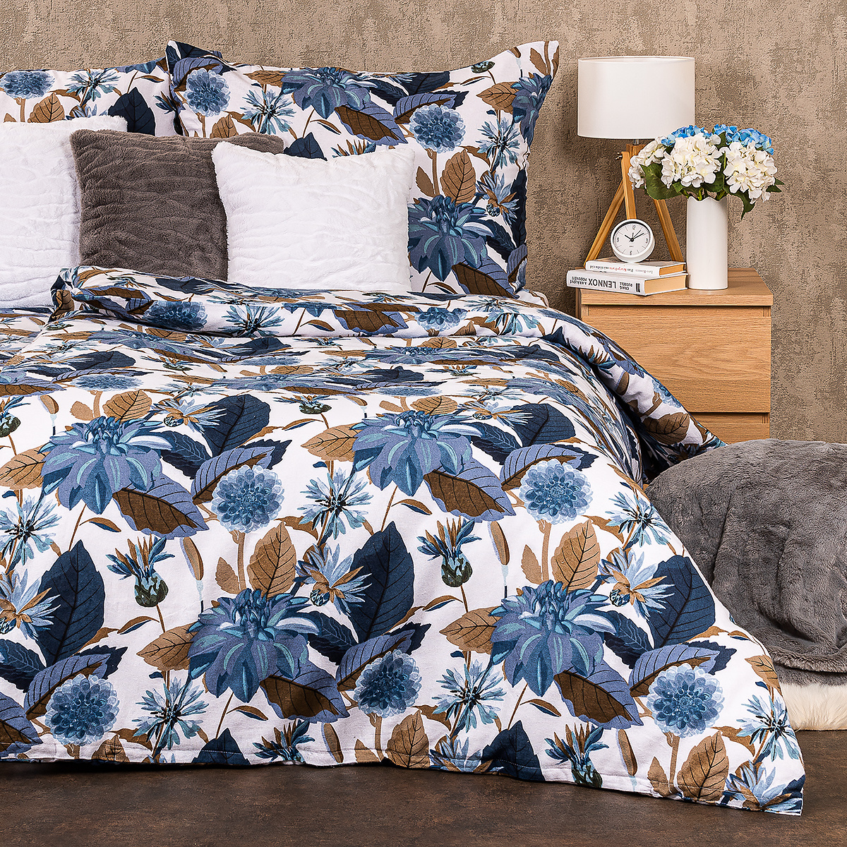 4Home Flanelové obliečky Blooming