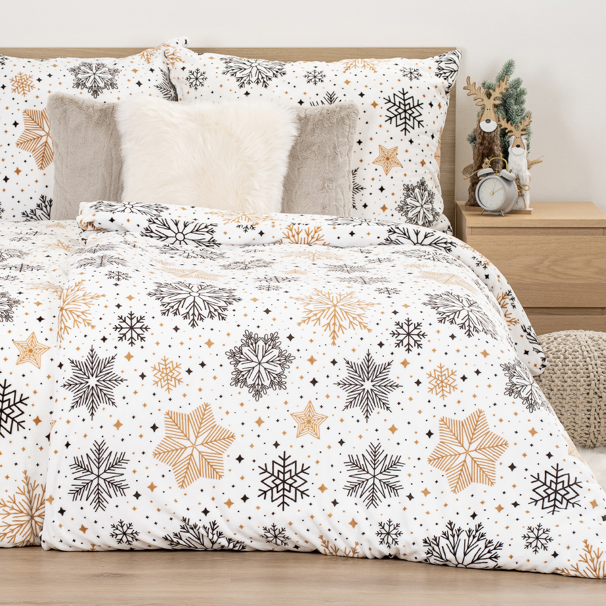 4Home Obliečky mikroflanel Golden Frost