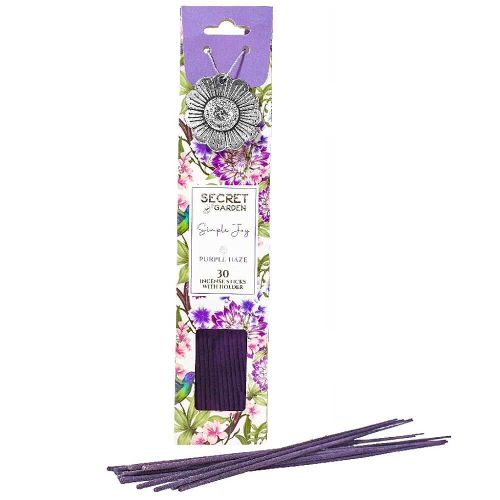 Arome Secret garden 30 vonných tyčiniek + kovový držiak