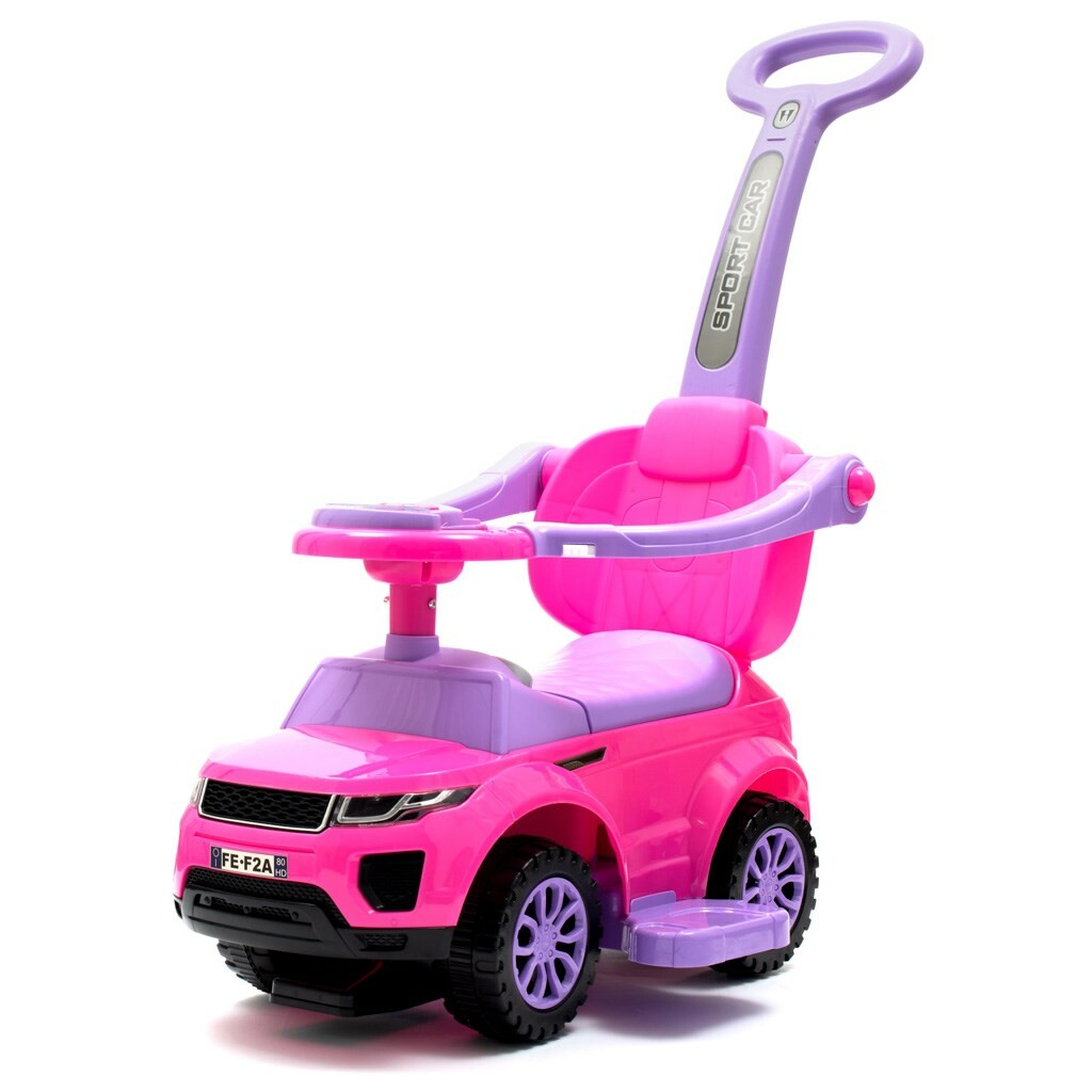 Baby Mix Detské hrajúce odrážadlo s vodiacou tyčou SUV 3v1