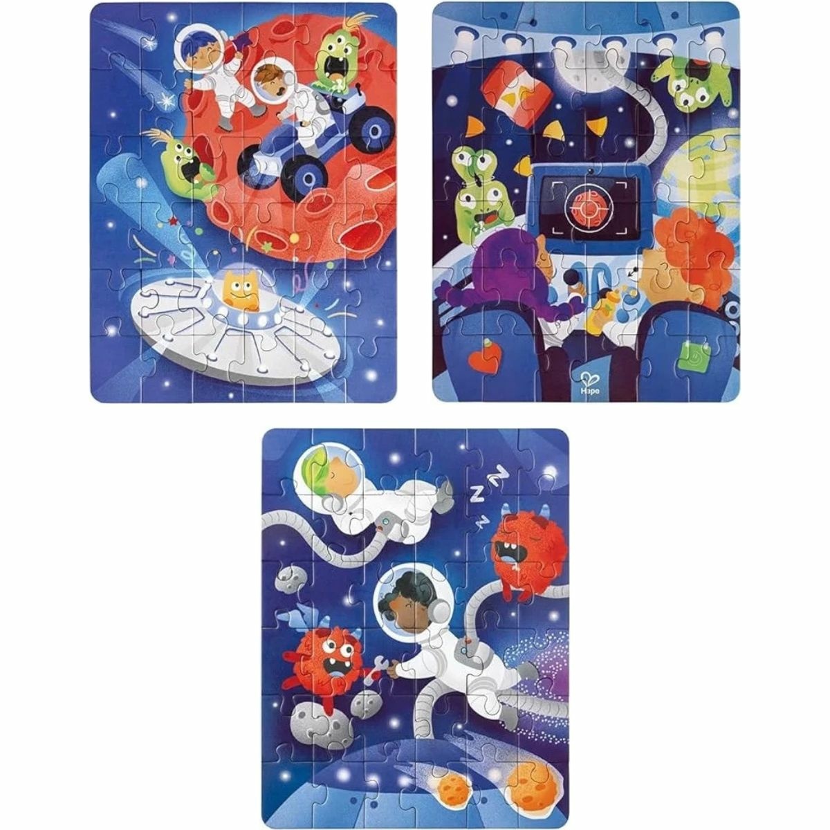 Hape Medzigalaktické puzzle
