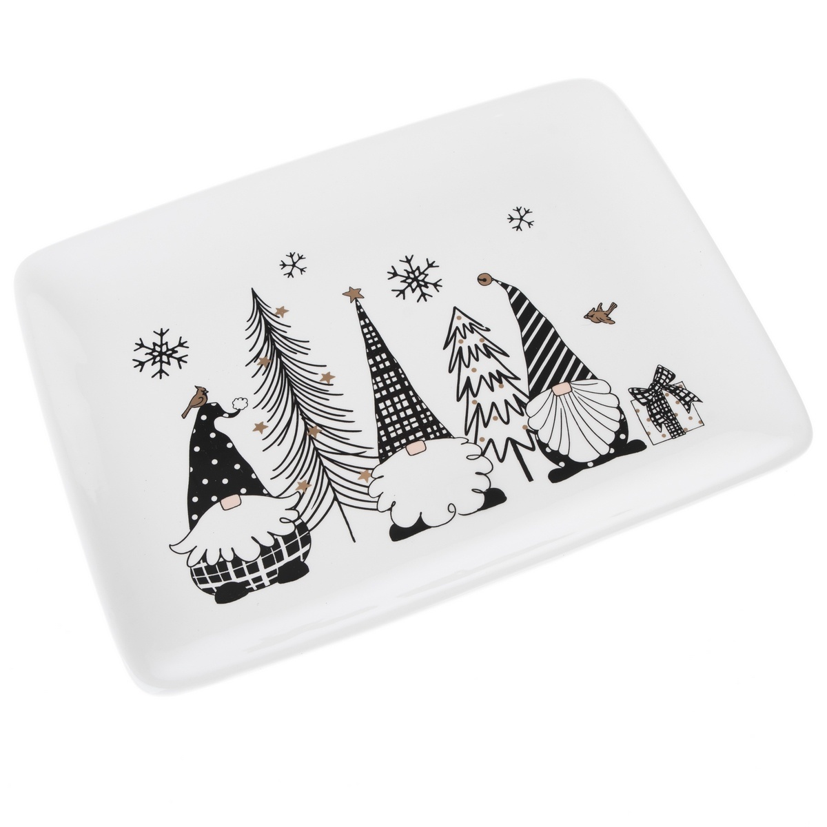 Keramická tácka Škriatkovia