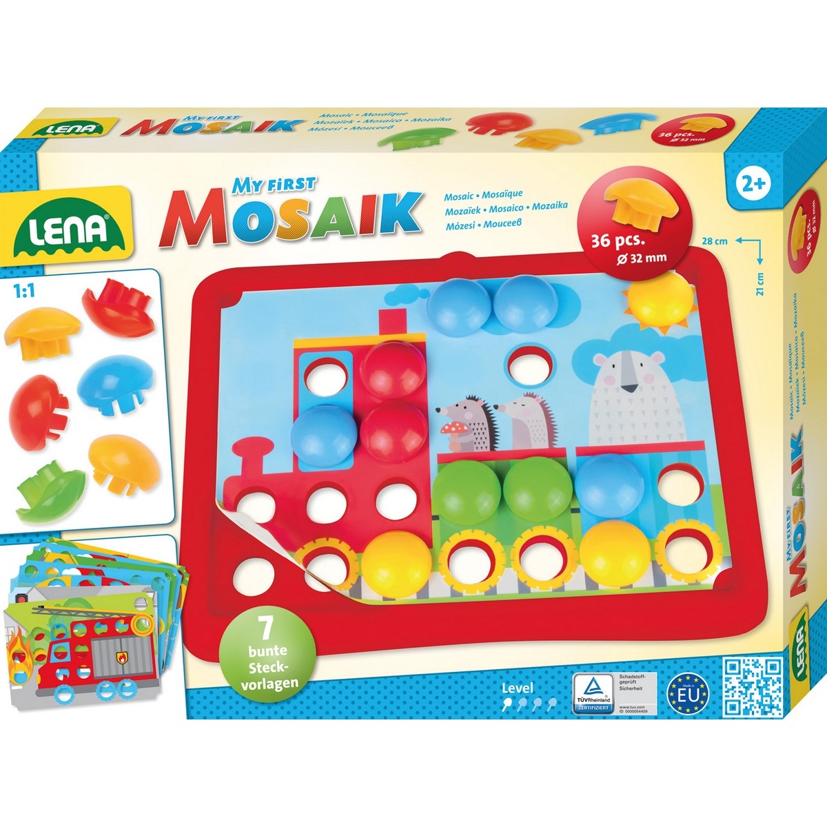 Lena Mozaika klobúčik doprava 3