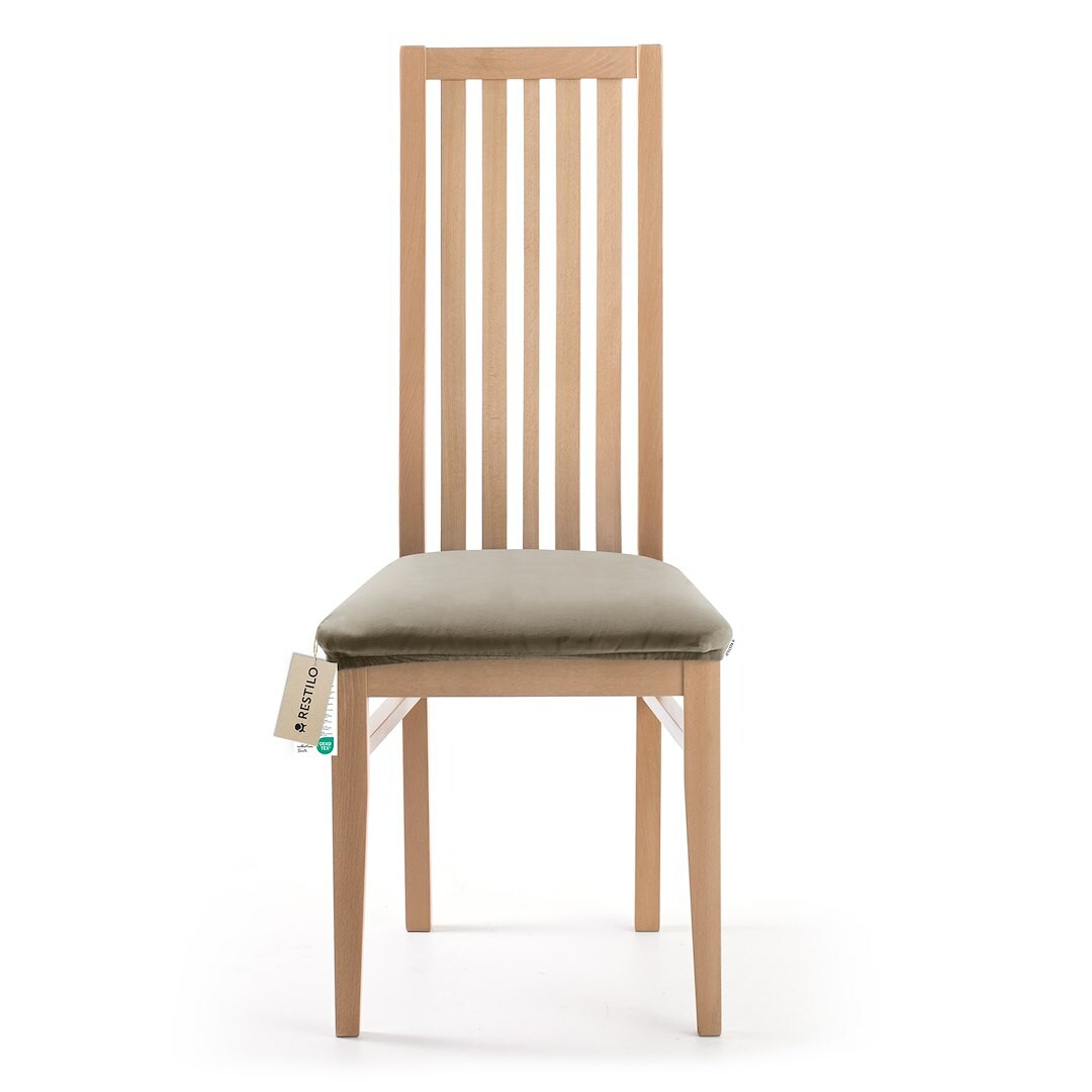 Restilo Napínací poťah na sedák na stoličku Sento béžová