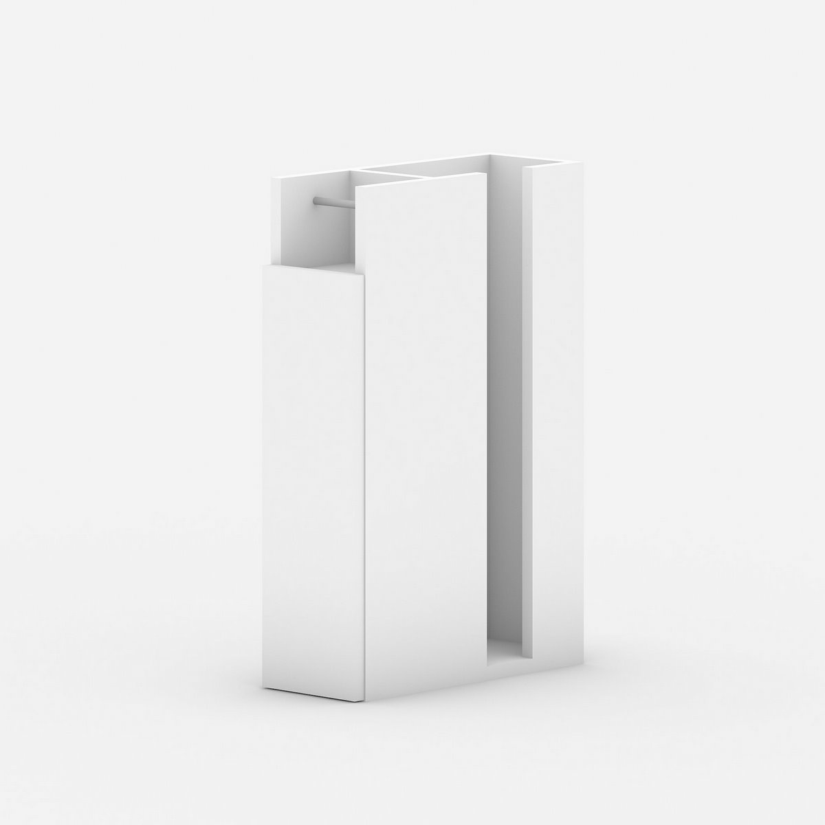 Skrinka do kúpeľne Paper White