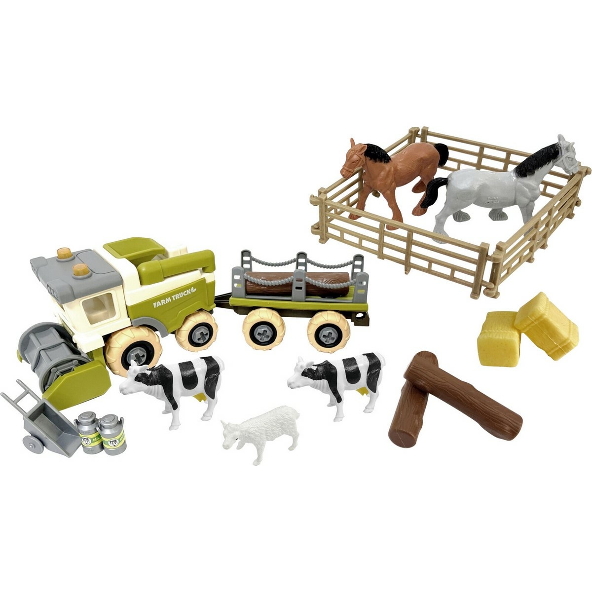 Stavebnica Farma kombajn